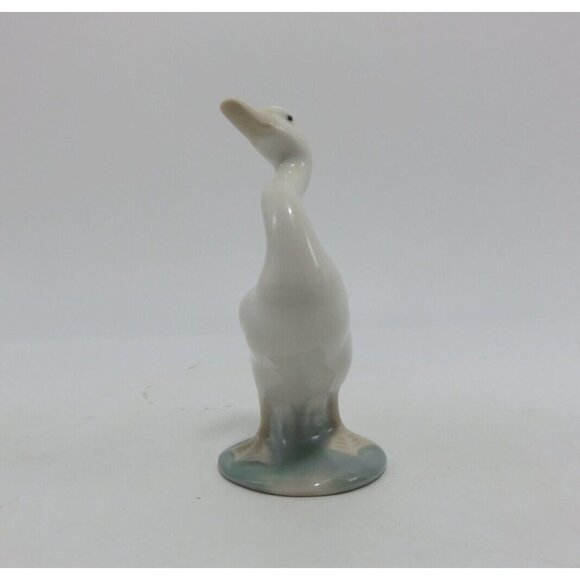 Vintage Lladro GOOSE Small Porcelain DUCK Figurine 1970s Collectible - Picture 5 of 10